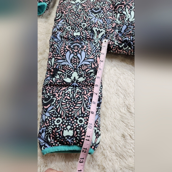 Columbia Snuggly Bunny Bunting Girls 18 - 24 Months Teal Purple Pink Mint Floral - Picture 8 of 14